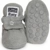 Little Riots - Babyslofjes - Antislip - Fleece Stepper - Grijs - Slofjes Voor Je Baby, Dreumes En Peuter Voor Jongens En Meisjes - 18-24 Maanden (14cm) - Schoenmaat 22-23 -Nike winkel 550x570 2