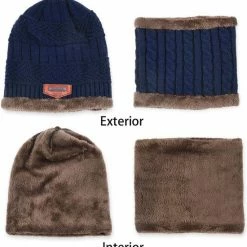 AA Commerce Luxe Gebreide Kinder Beanie Muts Met Sjaal Set - Bonnet Winter Muts Met Colsjaal Nekwarmer - Halswarmer Wintermuts Gevoerd Wol - Balaclava Bivakmuts Met Nek Warmer Col - Heerlijk Warme & Zachte Fleece Voering - Voor Kinderen Van 5-14 Jaar - Blauw 12 AA Commerce Luxe Gebreide Kinder Beanie Muts Met Sjaal Set - Bonnet Winter Muts Met Colsjaal Nekwarmer - Halswarmer Wintermuts Gevoerd Wol - Balaclava Bivakmuts Met Nek Warmer Col - Heerlijk Warme & Zachte Fleece Voering - Voor Kinderen Van 5-14 Jaar - Blauw -Nike winkel 550x571 3