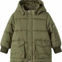 NAME IT NKMMUSO PUFFER JACKET CAMP Jongens Jas - Maat 116