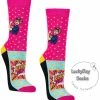 Merkloos Verjaardag Cadeau - Moederdag Cadeau - Moeder Sokken -Moederdag - Mama Best Mom Sokken - Mismatch Sokken - Leuke Sokken - Vrolijke Sokken - Luckyday Socks - Sokken Met Tekst - Aparte Sokken - Socks Waar Je Happy Van Wordt - Maat 36-40