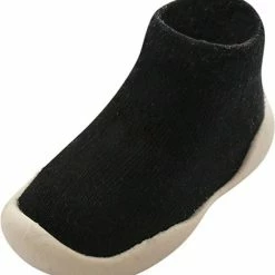 Antislip Baby Schoentjes - Eerste Loopschoentjes - Maat 22,5 – 12-18 Maanden - 13.5 Cm - Zwart - Completebabyuitzet -Nike winkel 550x580