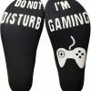 Akyol Sokken |game Sokken Met Tekst Do Not Disturb,I'm Gaming Sokken Met Controller-valentijn Voor Hem En Haar -antislip Game Sokken -game Sokken | Zwart |Wit|gamen|Afscheidscadeau-enkel Sokken-heren Sokken Maat 39-44 -game Sokken-Game Sokken Voor Heren
