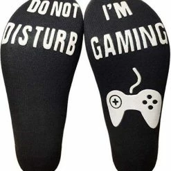 Akyol Sokken |game Sokken Met Tekst Do Not Disturb,I'm Gaming Sokken Met Controller-valentijn Voor Hem En Haar -antislip Game Sokken -game Sokken | Zwart |Wit|gamen|Afscheidscadeau-enkel Sokken-heren Sokken Maat 39-44 -game Sokken-Game Sokken Voor Heren