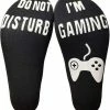 Winkrs - Game Sokken Zwart - Met Witte Antislip Opdruk "Do Not Disturb, I'm Gaming" -Nike winkel 550x601 3