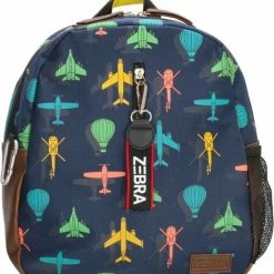 Zebra Trends Kinderrugzak Blauw