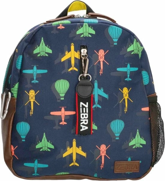Zebra Trends Kinderrugzak Blauw 3 Zebra Trends Kinderrugzak Blauw