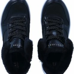 Skechers Uno Sneakers Zwart Leer - Dames - Maat 33 -Nike winkel 550x611 3