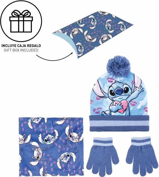 Disney Stitch Winterset - Kisses 3 Disney Stitch Winterset - Kisses