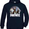 Fruit Of The Loom FORTNITE HOODIE UNISEX MET FOTOPRINT ZWART 140 -Nike winkel 550x623
