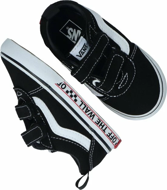 Vans TD Ward V Unisex Sneakers - Black/White - Maat 19 13 Vans TD Ward V Unisex Sneakers - Black/White - Maat 19 - Afbeelding 11