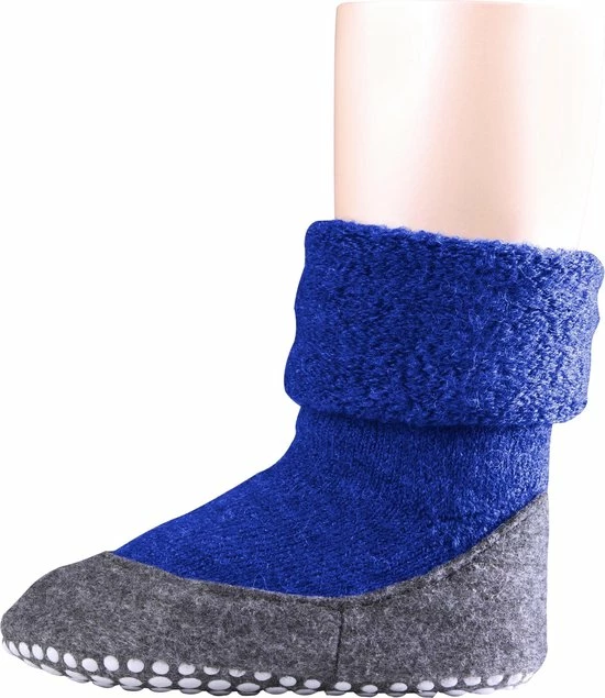 FALKE Cosyshoe Slofsokken Voor Meisjes En Jongens Comfortabel Warm Winter Antislip Ondoorzichtig Zacht Mid-rise Met Vilten Zool Zonder Motief Met Noppen Merinowol Blauw Kinderen Sokken - Maat 35-36 7 FALKE Cosyshoe Slofsokken Voor Meisjes En Jongens Comfortabel Warm Winter Antislip Ondoorzichtig Zacht Mid-rise Met Vilten Zool Zonder Motief Met Noppen Merinowol Blauw Kinderen Sokken - Maat 35-36 - Afbeelding 5