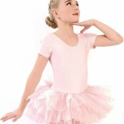 Dancer Dancewear Tutu Balletpakje Roze | Balletpakje Met Tutu Voor Een Meisje | "Alexandra" | Maat 104/110 | Maat 6 Jaar