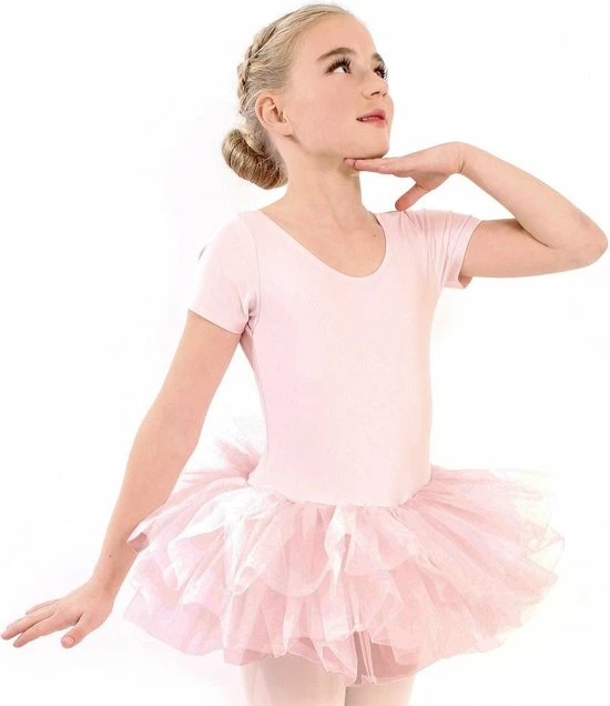 Dancer Dancewear Tutu Balletpakje Roze | Balletpakje Met Tutu Voor Een Meisje | "Alexandra" | Maat 104/110 | Maat 6 Jaar 3 Dancer Dancewear Tutu Balletpakje Roze | Balletpakje Met Tutu Voor Een Meisje | "Alexandra" | Maat 104/110 | Maat 6 Jaar