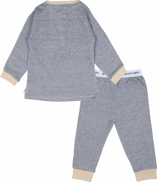 KUUK’n KUUK'n, Jongens Pyjama Streep Blauw, 62/68 4 KUUK’n KUUK'n, Jongens Pyjama Streep Blauw, 62/68 - Afbeelding 2
