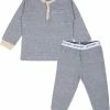 KUUK’n KUUK'n, Jongens Pyjama Streep Blauw, 62/68 -Nike winkel 550x647 2
