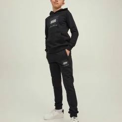 JACK & JONES JUNIOR Jack & Jones Joggingbroek Jongens - Zwart - JPSTgordon - Maat 152 16 JACK & JONES JUNIOR Jack & Jones Joggingbroek Jongens - Zwart - JPSTgordon - Maat 152 -Nike winkel 550x656