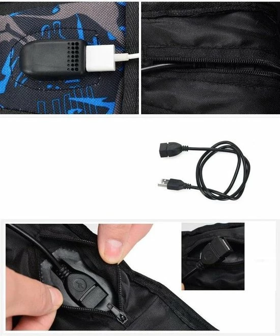 Merkloos 3-delige Rugzak Set - Camouflage Rood - Schooltas - Rugzak Kind - Back To School - Rugtas & Schoudertas & Etui 5 Merkloos 3-delige Rugzak Set - Camouflage Rood - Schooltas - Rugzak Kind - Back To School - Rugtas & Schoudertas & Etui - Afbeelding 3