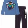 Minecraft Pyjama - Blauw - Maat 128 / 8 Jaar -Nike winkel 550x681 3