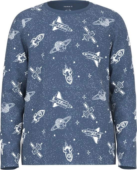 NAME IT NKMNIGHTSET SARGASSO SEA SPACE NOOS Jongens Pyjama - Maat 134/140 4 NAME IT NKMNIGHTSET SARGASSO SEA SPACE NOOS Jongens Pyjama - Maat 134/140 - Afbeelding 2
