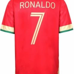 Kingdo Portugal Voetbalshirt Ronaldo - Voetbalshirts Kinderen - 2022-2024-140