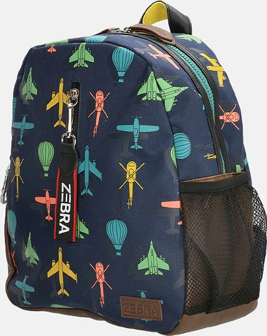 Zebra Trends Kinderrugzak Blauw 6 Zebra Trends Kinderrugzak Blauw - Afbeelding 4