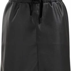 WE Fashion Meisjes Rok Van Imitatieleer - Maat 122/128