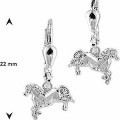 Yep! Oorhangers Paard 22 Mm - Zilver -Nike winkel 550x708