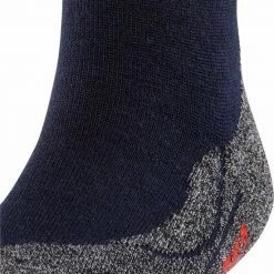 FALKE TK2 Wandelsokken Warm Winter Zacht Thermisch Ademend Anti-blaar Antizweet Zonder Motief Met Elastische Boord Merinowol Blauw Unisex Sportsokken - Maat 35-38 -Nike winkel 550x724 3