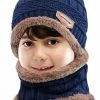 AA Commerce Luxe Gebreide Kinder Beanie Muts Met Sjaal Set - Bonnet Winter Muts Met Colsjaal Nekwarmer - Halswarmer Wintermuts Gevoerd Wol - Balaclava Bivakmuts Met Nek Warmer Col - Heerlijk Warme & Zachte Fleece Voering - Voor Kinderen Van 5-14 Jaar - Blauw 2 AA Commerce Luxe Gebreide Kinder Beanie Muts Met Sjaal Set - Bonnet Winter Muts Met Colsjaal Nekwarmer - Halswarmer Wintermuts Gevoerd Wol - Balaclava Bivakmuts Met Nek Warmer Col - Heerlijk Warme & Zachte Fleece Voering - Voor Kinderen Van 5-14 Jaar - Blauw -Nike winkel 550x729 2