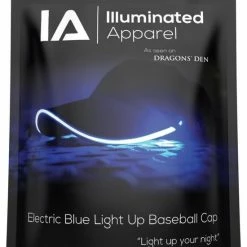 Illuminated Apparel IA LED Light Up Baseball Cap - Zwart Met Blauw Licht -Nike winkel 550x732 3