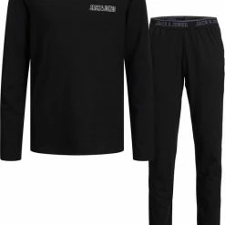 JACK & JONES JUNIOR JACK&JONES JUNIOR JACAXEL LS TEE AND PANTS LW SET JNR Jongens Pyjamaset - Maat 152