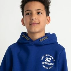 Petrol Industries - Jongens Streetstyle Logo Hoodie - Blauw - Maat 164 -Nike winkel 550x733 16