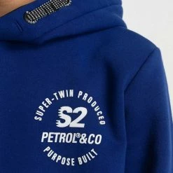 Petrol Industries - Jongens Streetstyle Logo Hoodie - Blauw - Maat 164 -Nike winkel 550x733 17