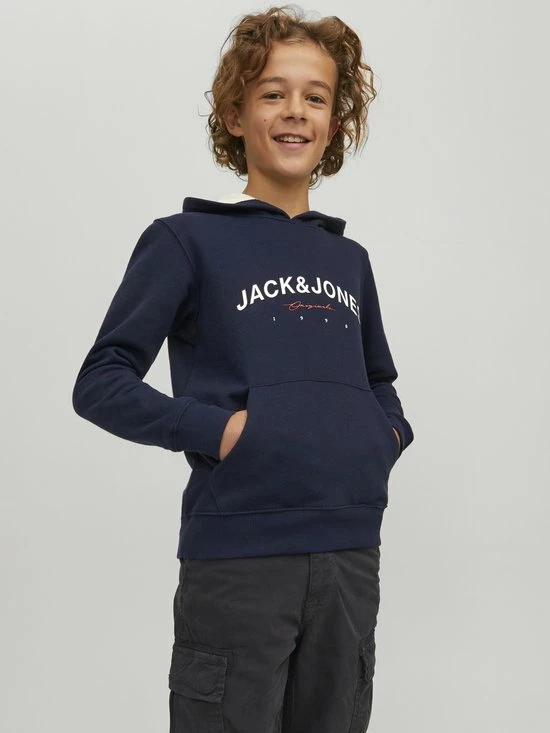 JACK & JONES JUNIOR JACK&JONES JUNIOR JORFRIDAY SWEAT HOOD BF JNR Jongens Trui - Maat 164 9 JACK & JONES JUNIOR JACK&JONES JUNIOR JORFRIDAY SWEAT HOOD BF JNR Jongens Trui - Maat 164 - Afbeelding 7