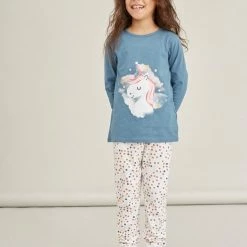 NAME IT NKFNIGHTSET REAL TEAL UNICORN NOOS Meisjes - Maat 134140 -Nike winkel 550x733 52