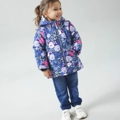 NAME IT NMFMAXI JACKET COLORFUL GARDEN Meisjes Jas - Maat 110 -Nike winkel 550x733 57