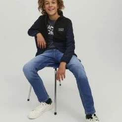 JACK & JONES JUNIOR JACK&JONES JUNIOR JJIGLENN JJORIGINAL MF 801 I.K JNR Jongens Jeans - Maat 170 -Nike winkel 550x733 89