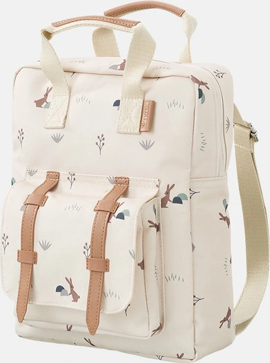 Fresk Kinderrugzak / Rugtas / Schooltas - Fresk - 6 Liter - Beige 4 Fresk Kinderrugzak / Rugtas / Schooltas - Fresk - 6 Liter - Beige - Afbeelding 2