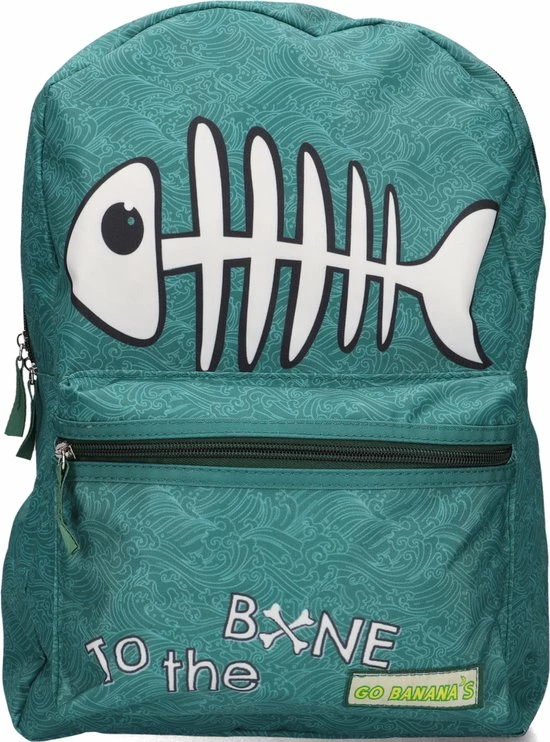 Rugzakken | Jongens | Green | Canvas | Go Banana's 9 Rugzakken | Jongens | Green | Canvas | Go Banana's - Afbeelding 7
