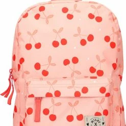 Milky Kiss Stay Cute Rugzak - Schooltas Meisje - Roze - Kersen