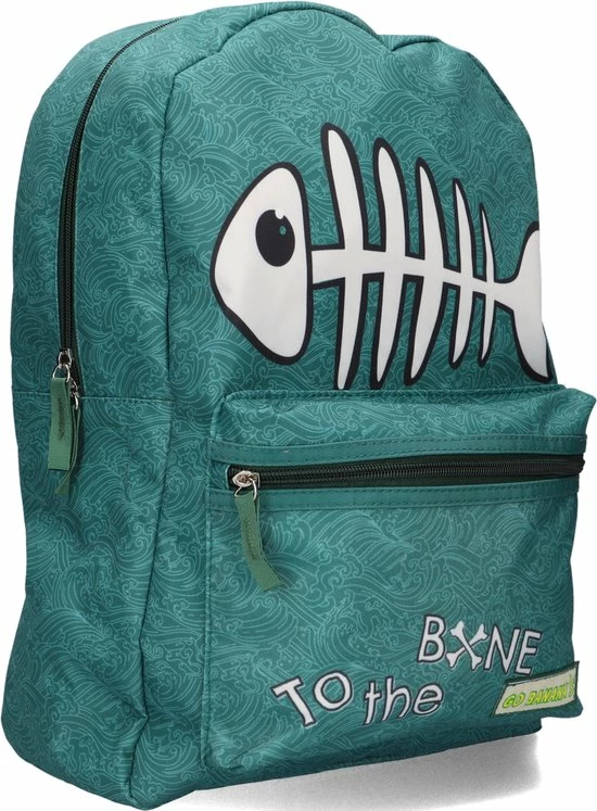 Rugzakken | Jongens | Green | Canvas | Go Banana's 10 Rugzakken | Jongens | Green | Canvas | Go Banana's - Afbeelding 8