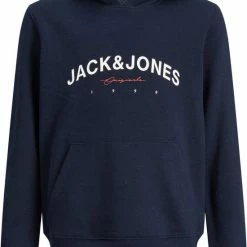JACK & JONES JUNIOR JACK&JONES JUNIOR JORFRIDAY SWEAT HOOD BF JNR Jongens Trui - Maat 152