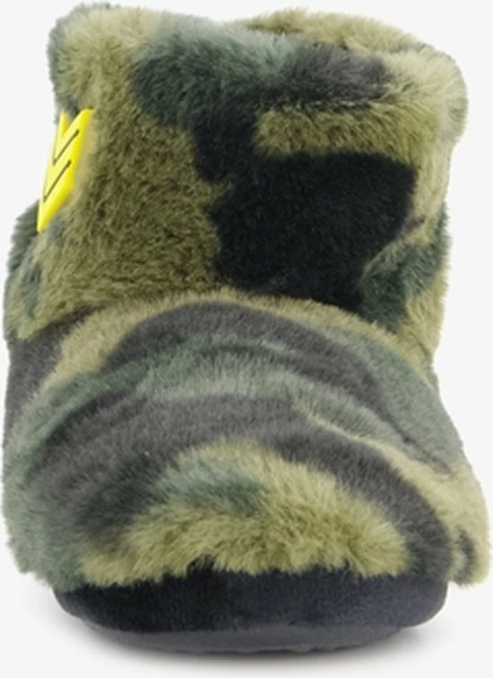 Thu!s Kinder Sloffen Met Camouflage Print - Groen - Maat 35 - Pantoffels 4 Thu!s Kinder Sloffen Met Camouflage Print - Groen - Maat 35 - Pantoffels - Afbeelding 2
