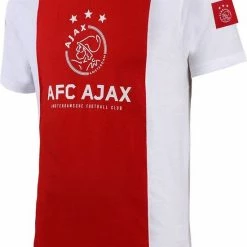 Kingdo Ajax T-shirt Thuis - Katoen - 2022-2023 - Voetbalshirts Kinderen - Jongens En Meisjes - Sportshirts - Volwassenen - Heren En Dames-140