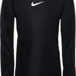 Nike Dry Park First Layer Longsleeve Shirt Thermoshirt - Maat 128 - Unisex - Zwart -Nike winkel 550x797