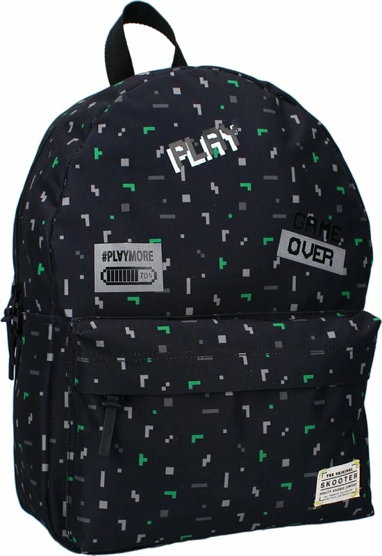 Skooter New Adventures Rugzak Schooltas Jongen - Blauw - Dino 6 Skooter New Adventures Rugzak Schooltas Jongen - Blauw - Dino - Afbeelding 4