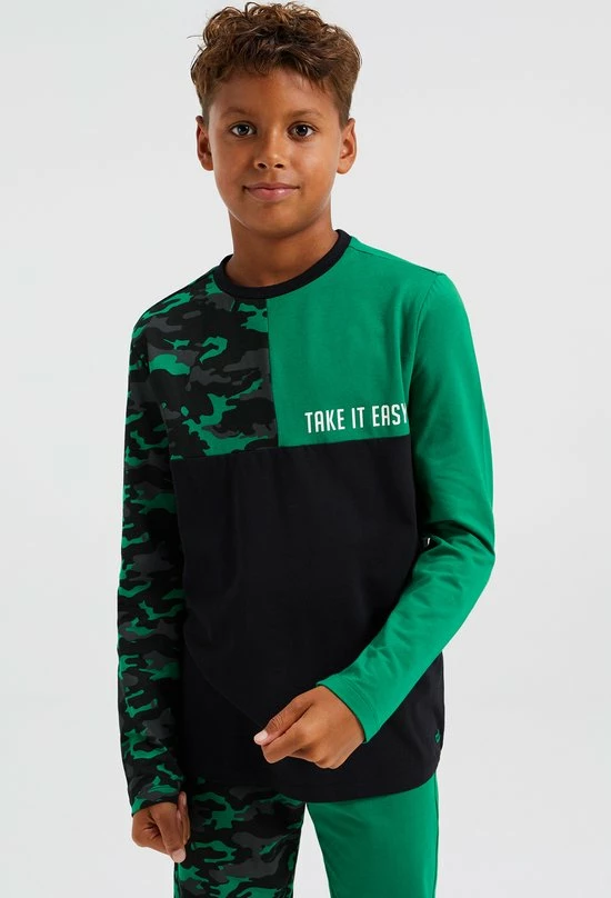 WE Fashion Jongens Pyjamaset Met Dessin - Maat 170/176 6 WE Fashion Jongens Pyjamaset Met Dessin - Maat 170/176 - Afbeelding 4