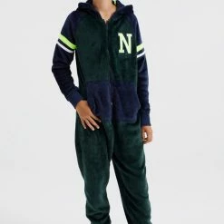 WE Fashion Jongens Onesie Met Embroidery En Capuchon - Maat 134/140 -Nike winkel 550x815 3