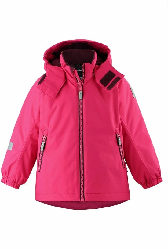 Reima - Winterjas Voor Meisjes - Reili - Frambozenroze - Maat 110cm 3 Reima - Winterjas Voor Meisjes - Reili - Frambozenroze - Maat 110cm