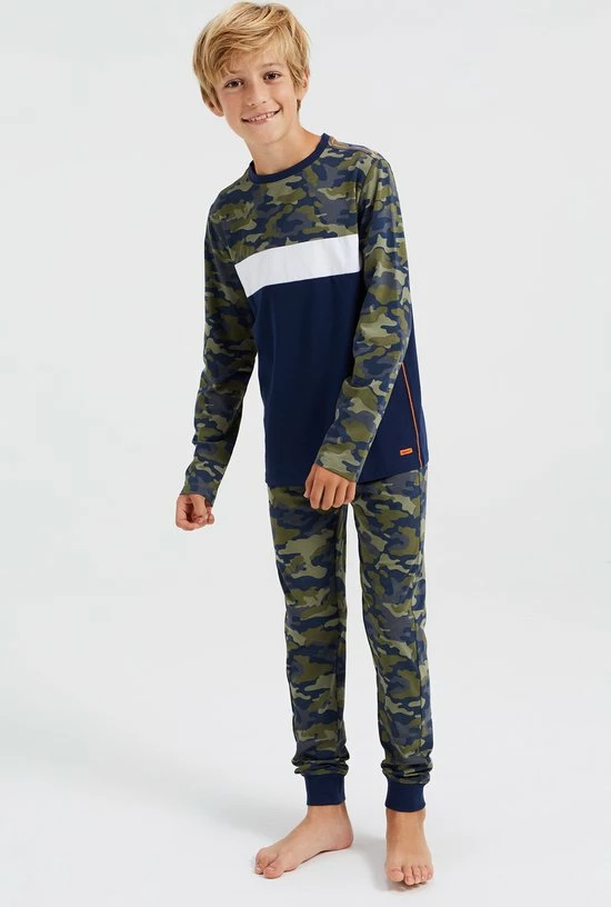 WE Fashion Jongens Pyjamaset Met Dessin - Maat 158/164 5 WE Fashion Jongens Pyjamaset Met Dessin - Maat 158/164 - Afbeelding 3